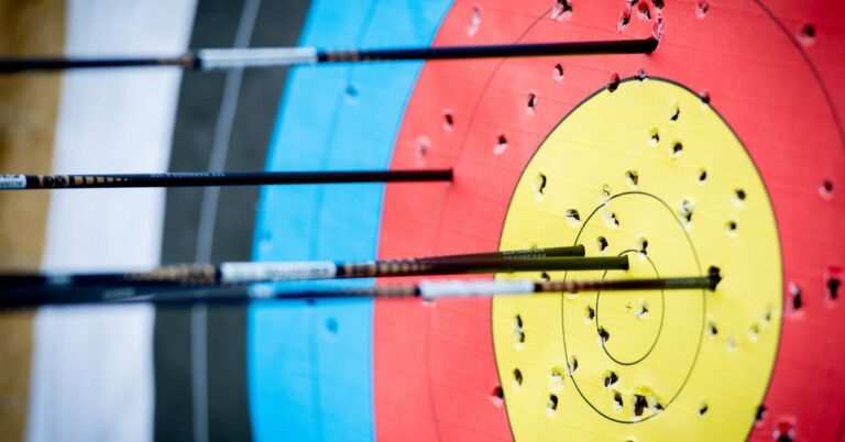 Archery practice target