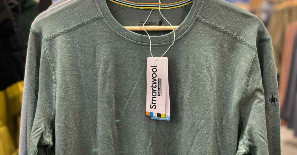 Smartwool base layer with Merino Wool