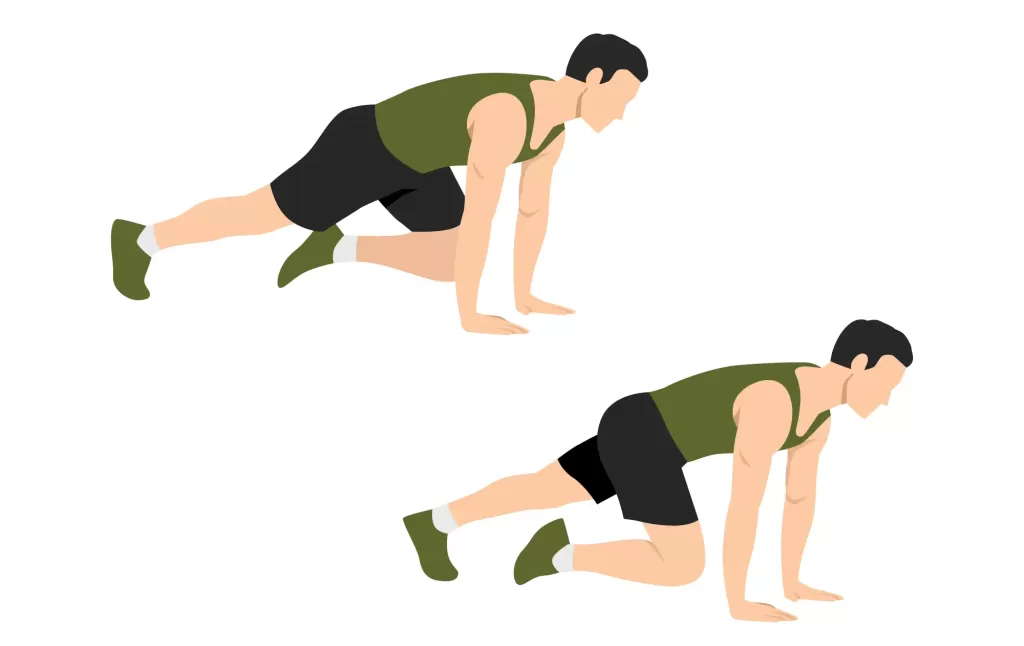 Mountain Climber exercise illustration