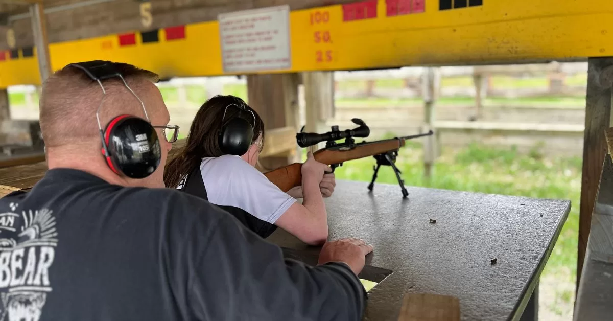 First time at a gun range