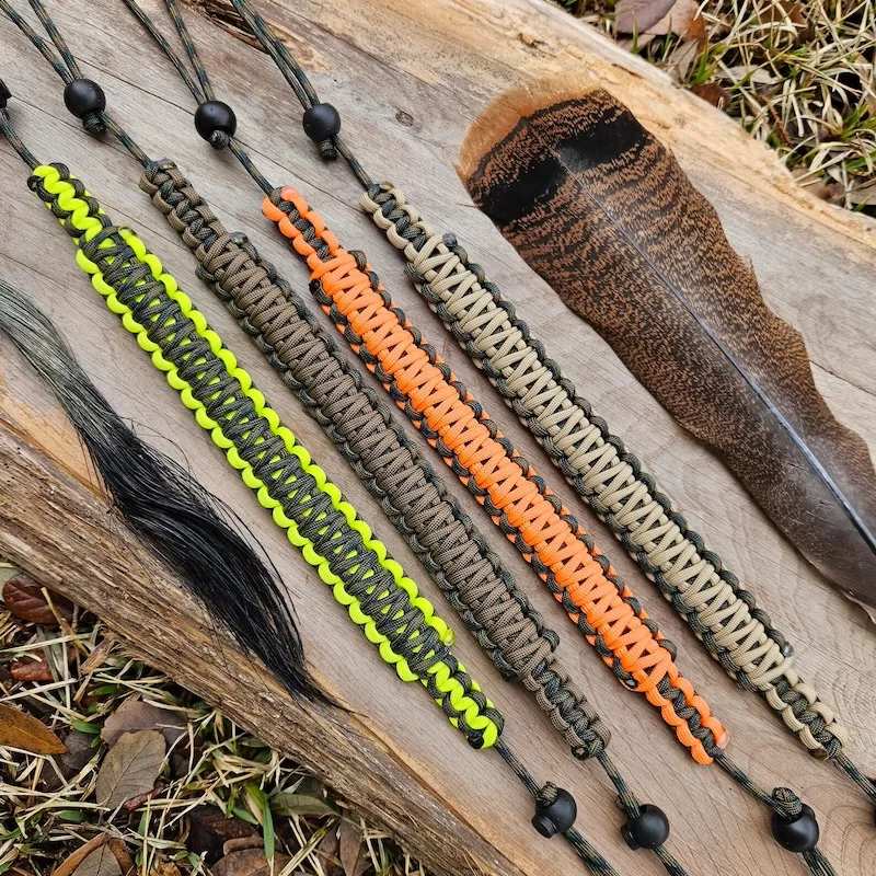 turkey tote gift idea made with paracord