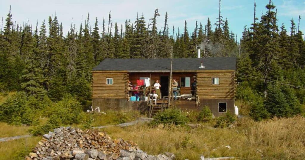 Primitive cabin in Newfoundland