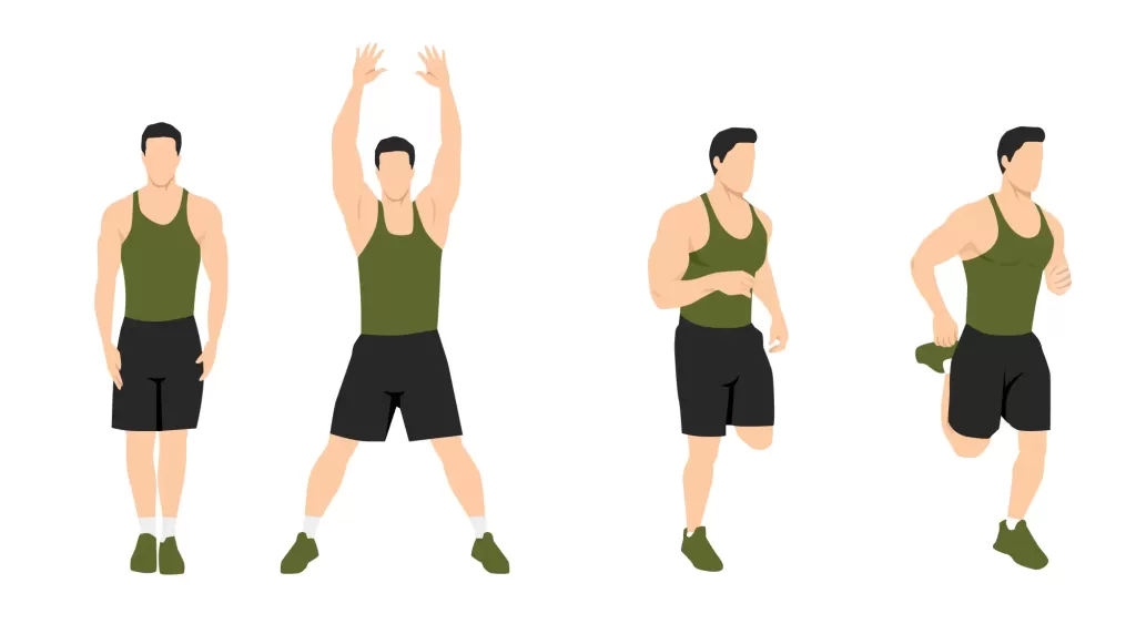warm-up exercises illustration